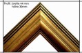 Holzrahmen Prunkrahmen Rustika Gold Gold - Profilbreite 44mm. Der Rahmen wird zur Selbstmontage* geliefert.