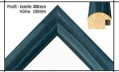 Holzrahmen Prunkrahmen Aquarello Blau - Der Rahmen wird zur Selbstmontage* geliefert