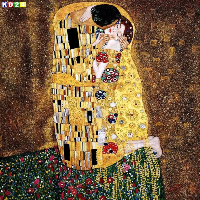 Klimt Der Kuss