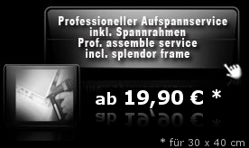 Gem�lde Aufspann Service